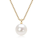 925 Sterling Silver Freshwater Pearl Pendant Necklace