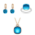 3Pcs Zircon Set 925 silver