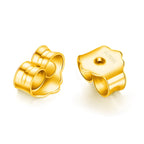 14k Gold Moissanite Earrings