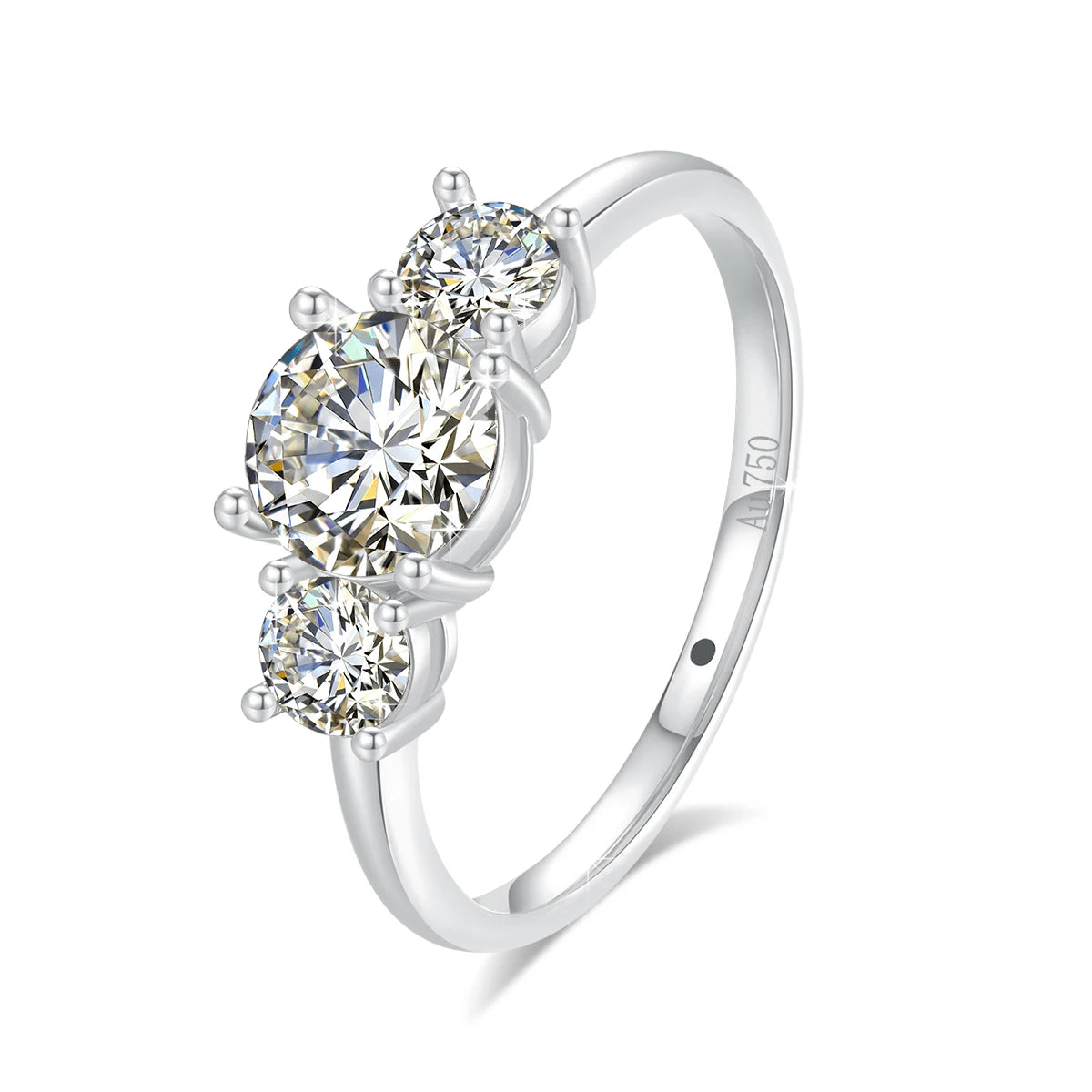 Moissanite Engagement Ring