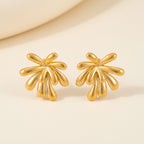 Floral Burst Stud Earrings