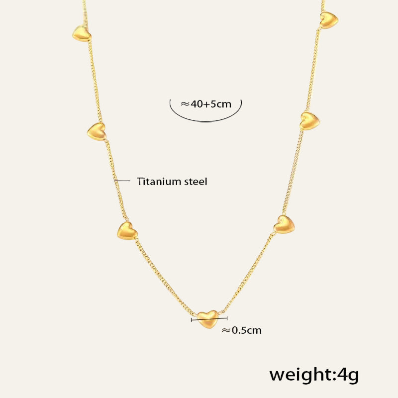 Heart Necklace Chain