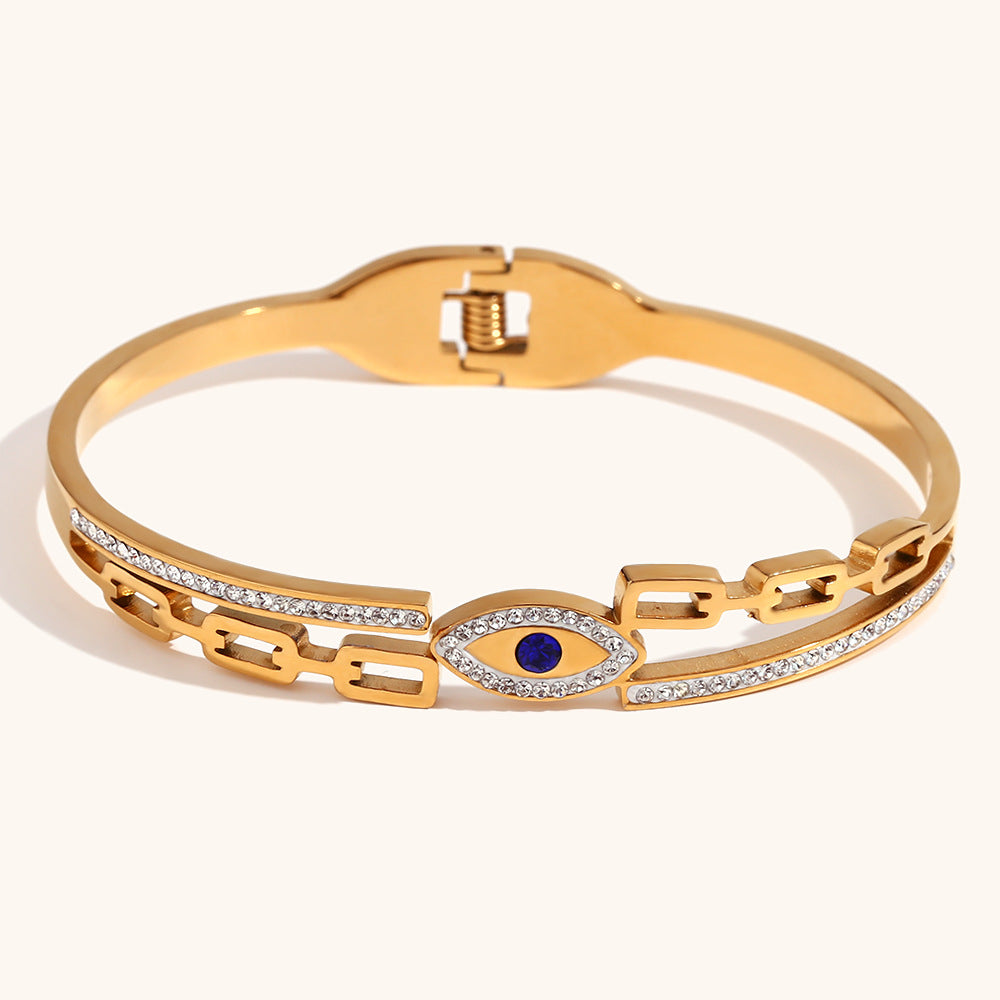 Evil Eye Link Bangle