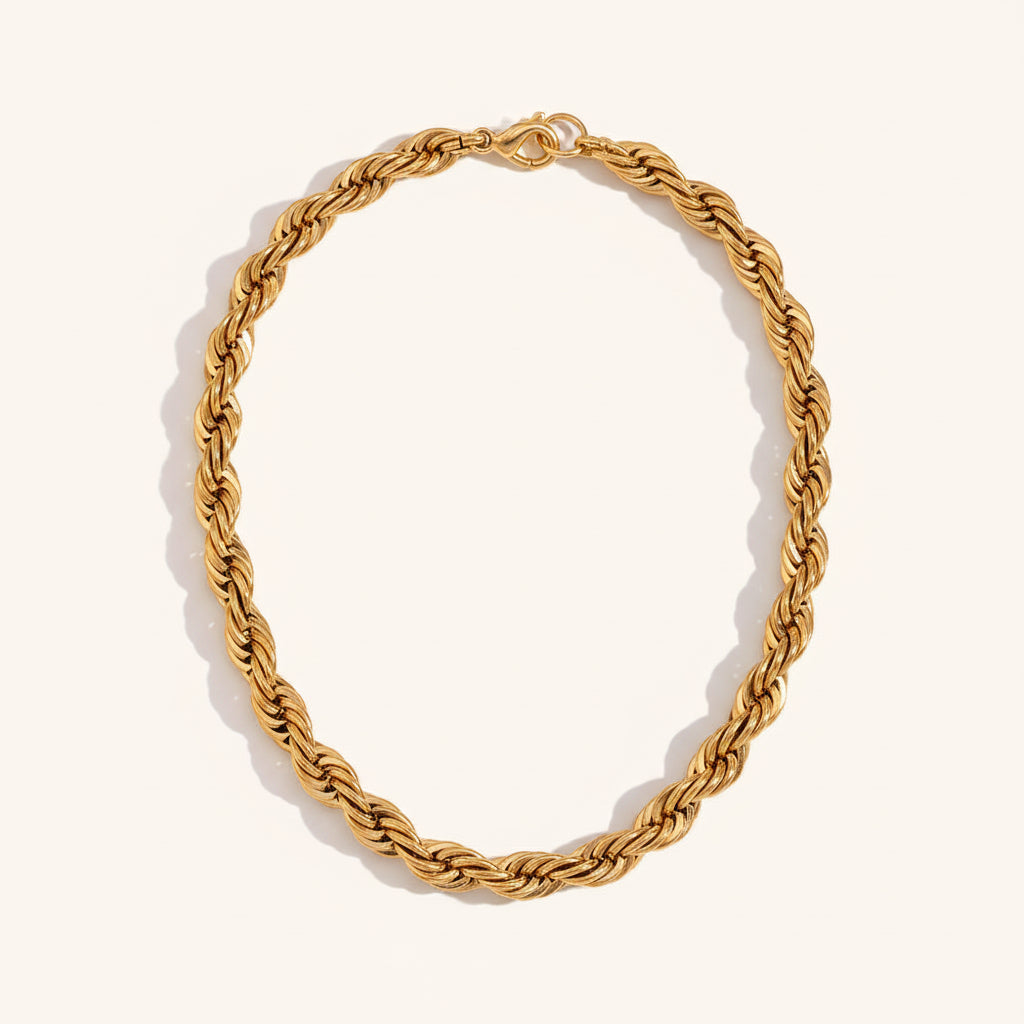 Classic Rope Chain Necklace Set