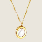 Opal Circle Jewelry Set