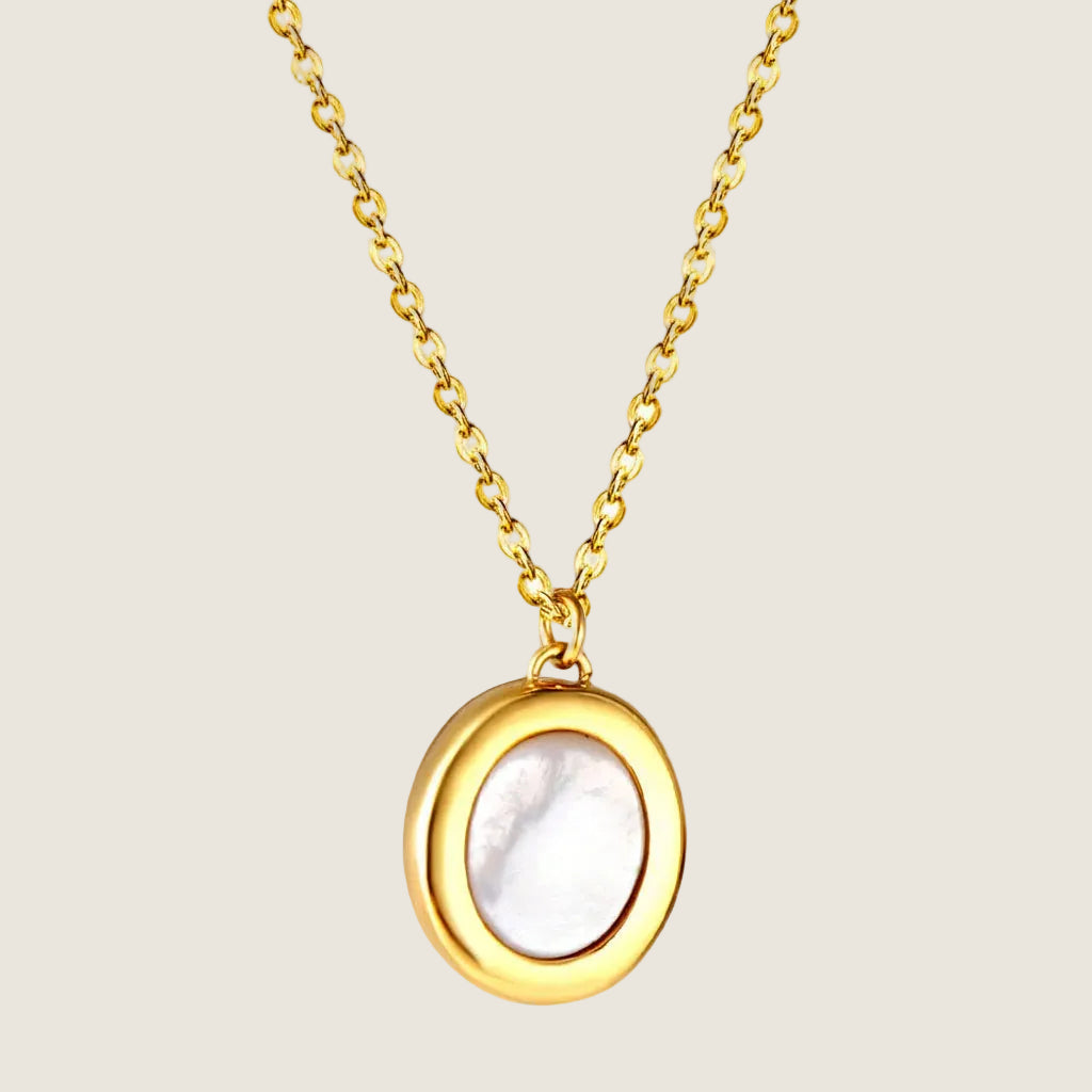 Opal Circle Jewelry Set