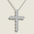 Cross Necklace with Cubic Zirconia