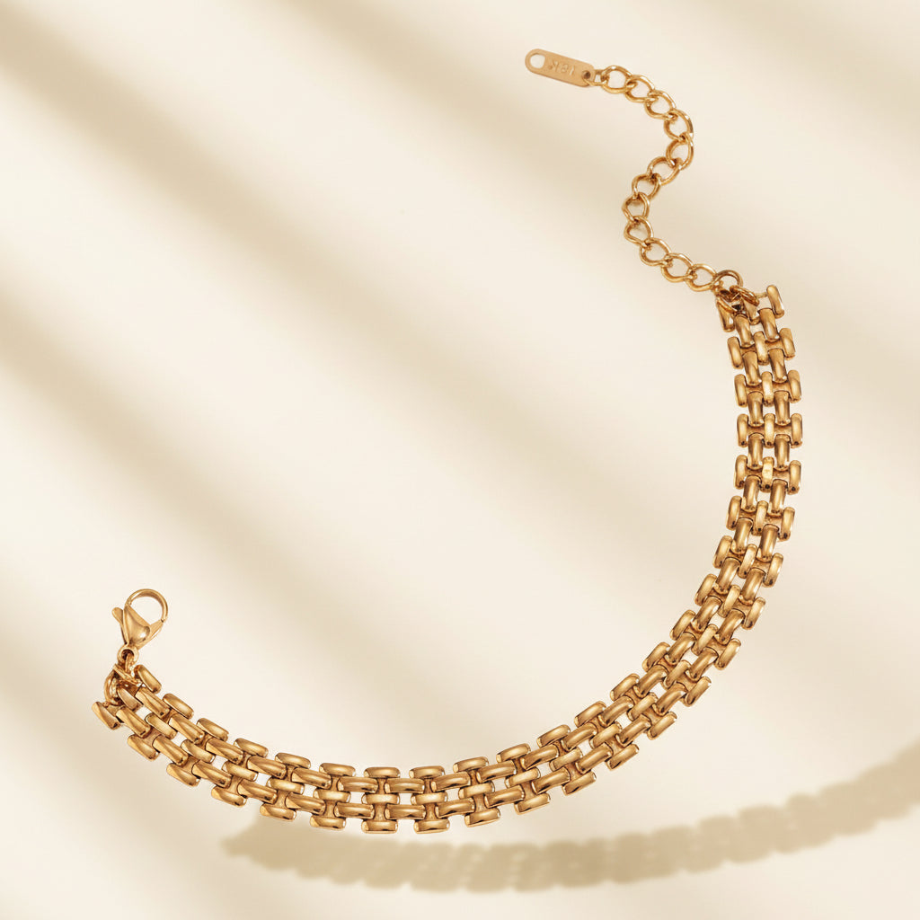 Woven Necklace & Bracelet Set