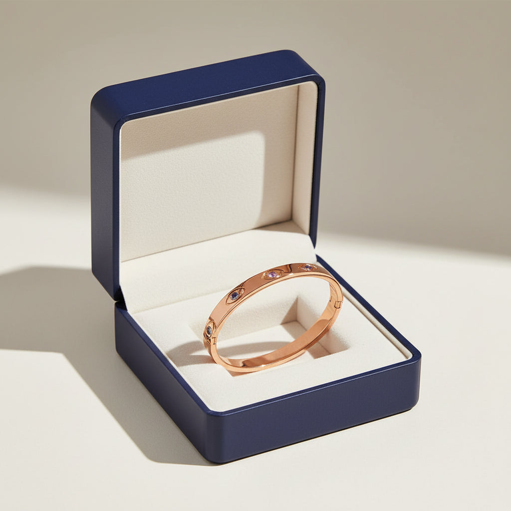 Crystal Bangle Bracelet