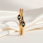 Double Evil Eye Bangle