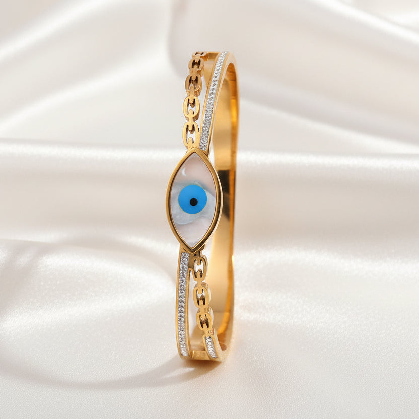 Evil Eye Chain Bangle