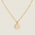 Capricorn Zodiac Coin Necklace