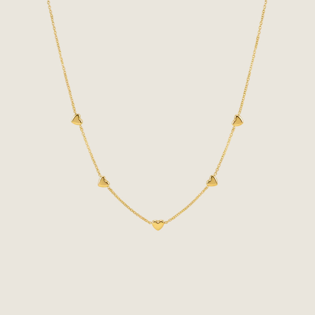 Heartline Necklace & Bracelet Set