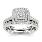 2PCS Moissanite Ring Set
