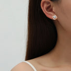 925 Sterling Silver Moissanite Earrings