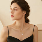 925 Sterling Silver Freshwater Pearl Pendant Necklace