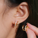 925 Sterling Silver Moissanite Earrings