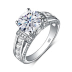 925 Sterling Silver Moissanite Rings