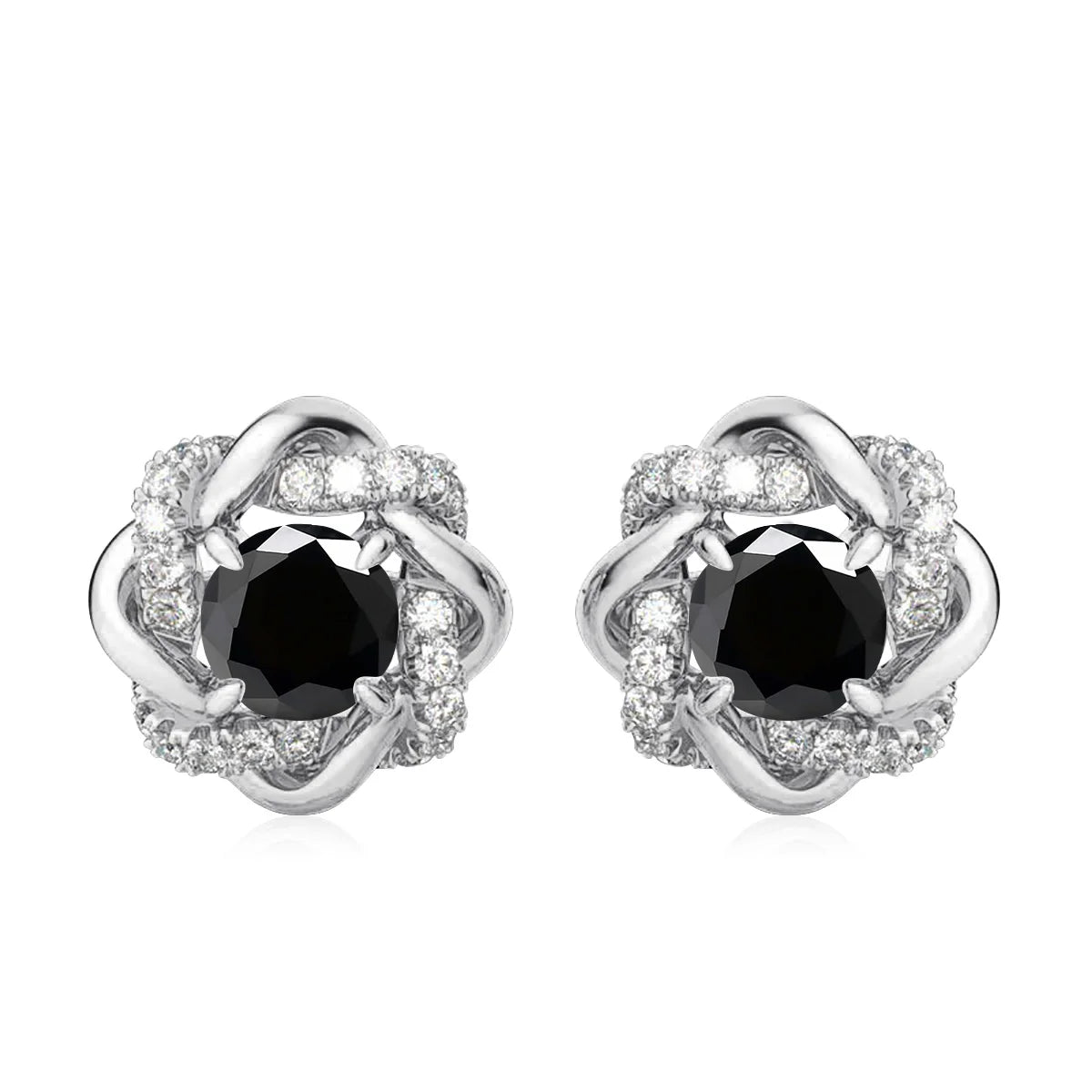 925 Sterling Silver Moissanite Earrings