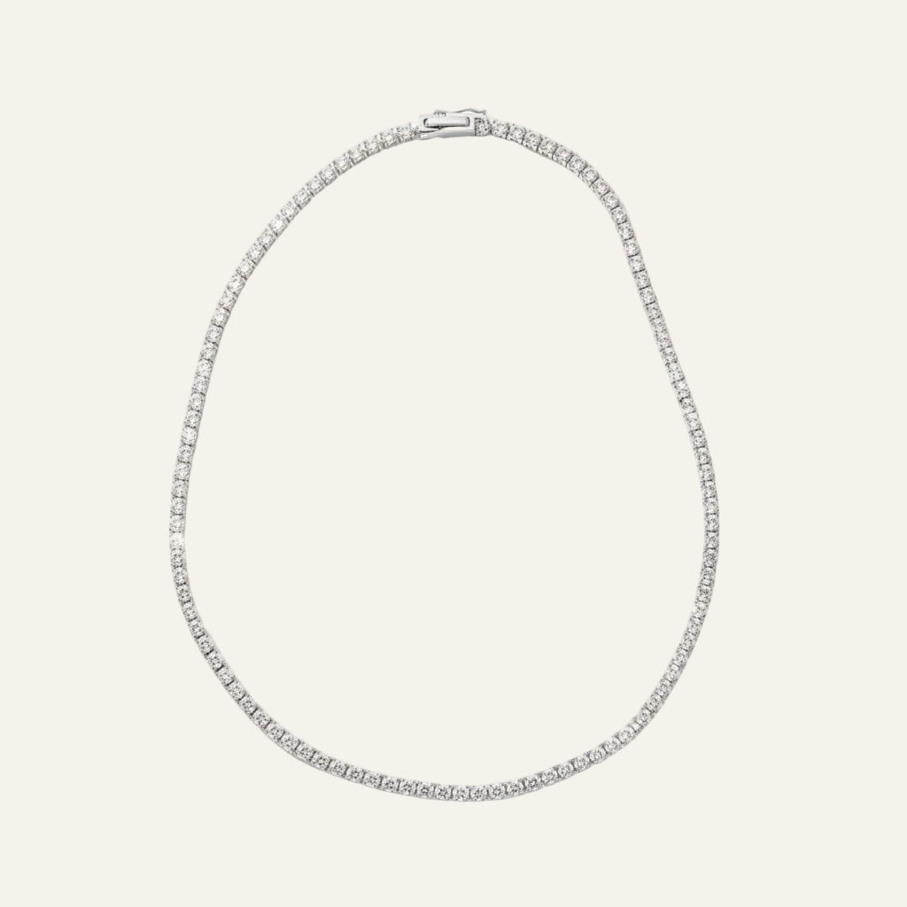 Radiant  Tennis  Necklace