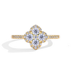 925 Sterling Silver Moissanite Ring