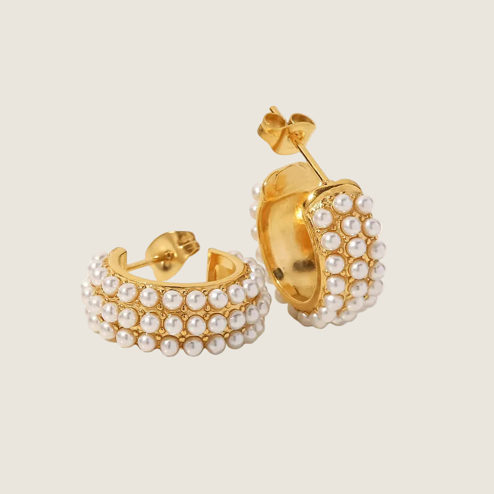 lutche-minimalist-earring-pearl-hoop
