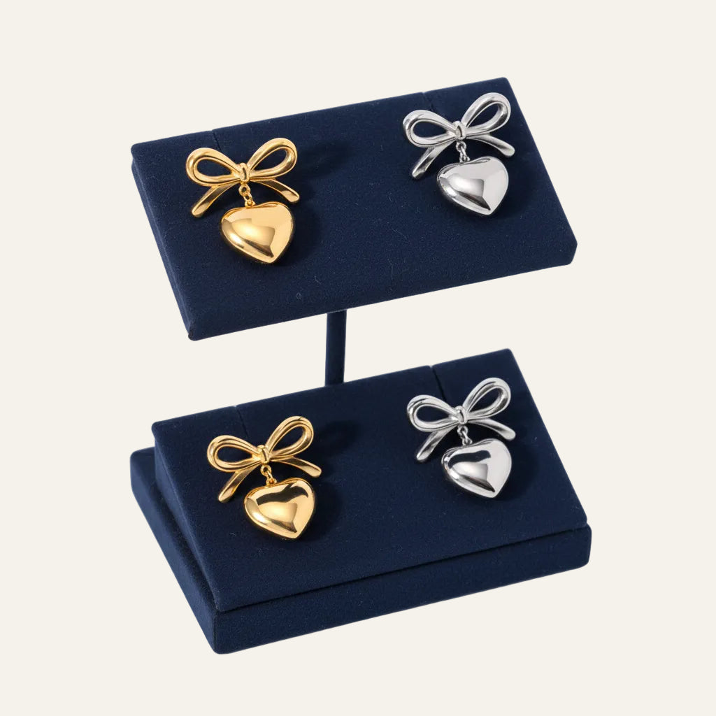 lutche-minimalist-earrings-bow-heart-g-2