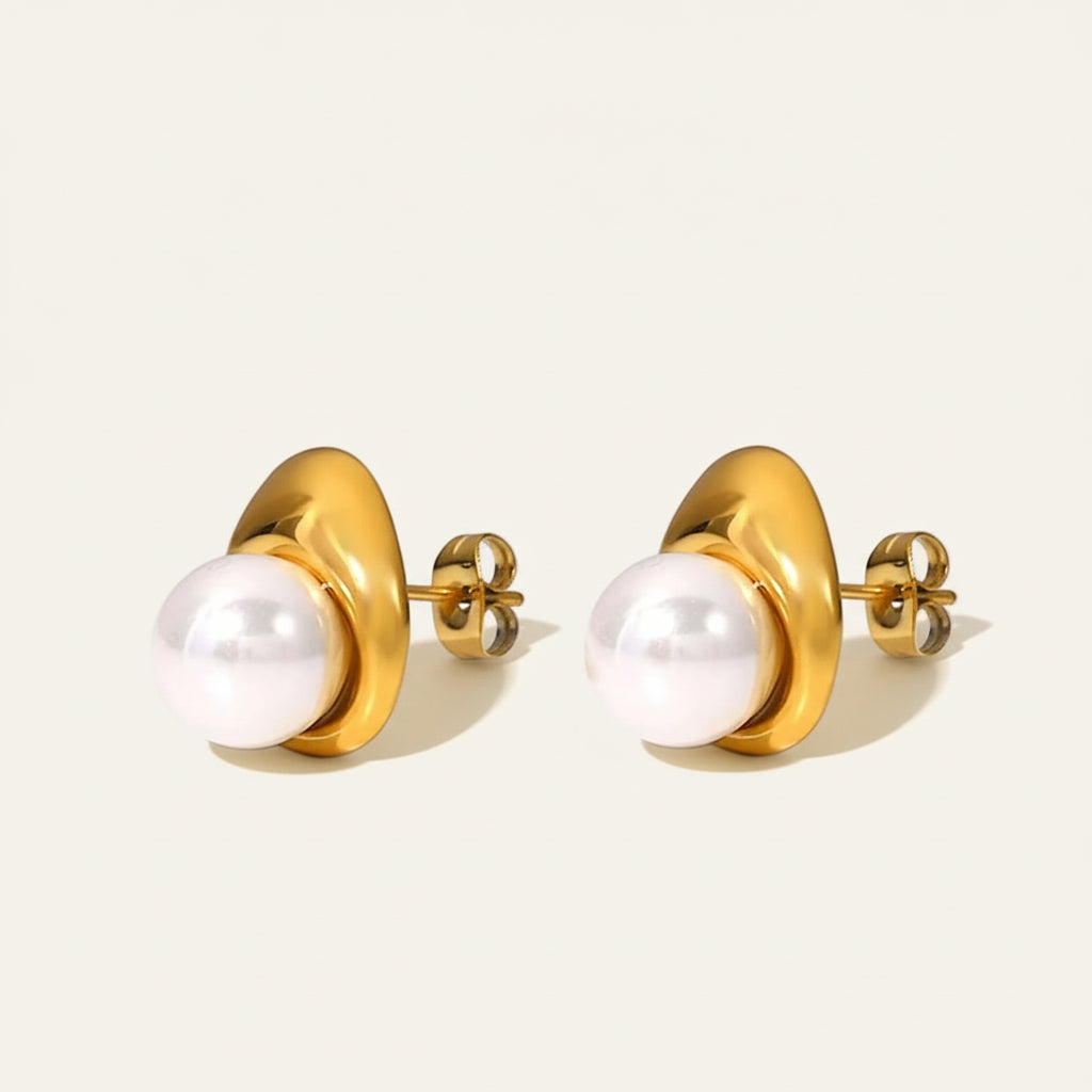 lutche-minimalist-earrings-classic-pearl-dome