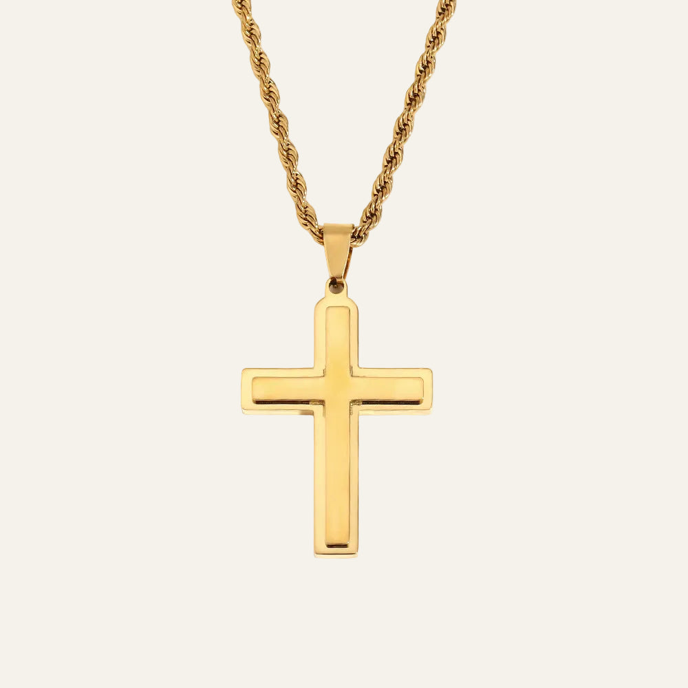 lutche-minimalist-nacklace-cross-db