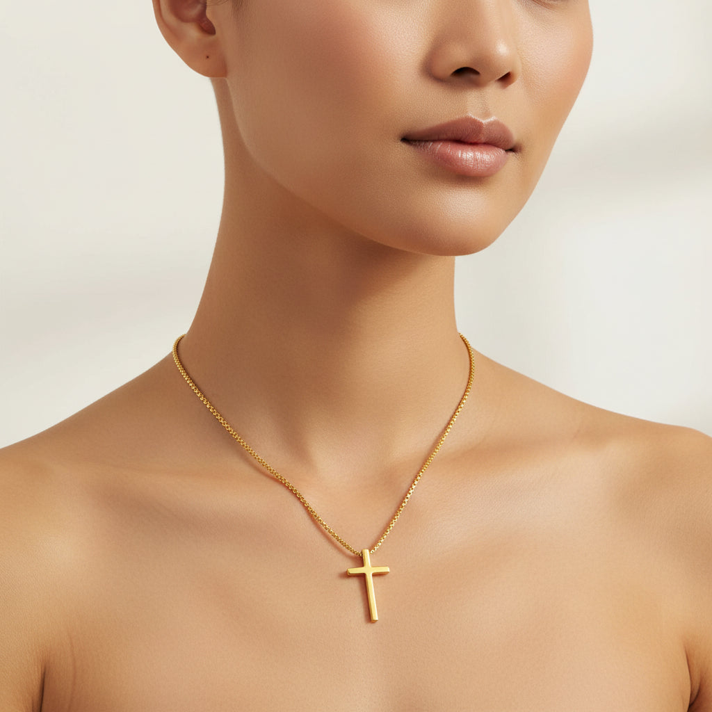 lutche-minimalist-necklace-cross-classic-1