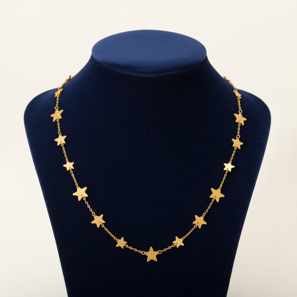lutche-minimalist-necklace-star-chain-1