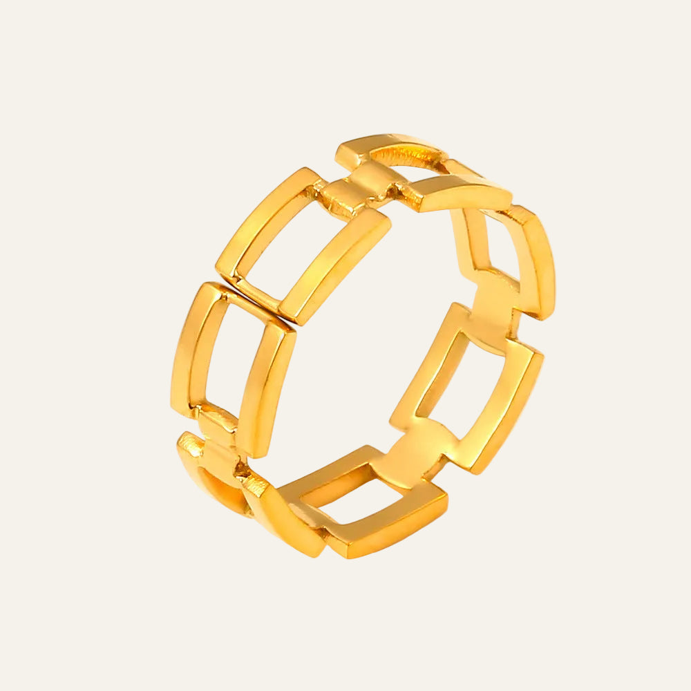 lutche-minimalist-ring-sculpted-geometric-link