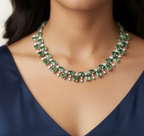 Green Tourmaline Vintage Choker