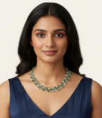 Green Tourmaline Vintage Choker